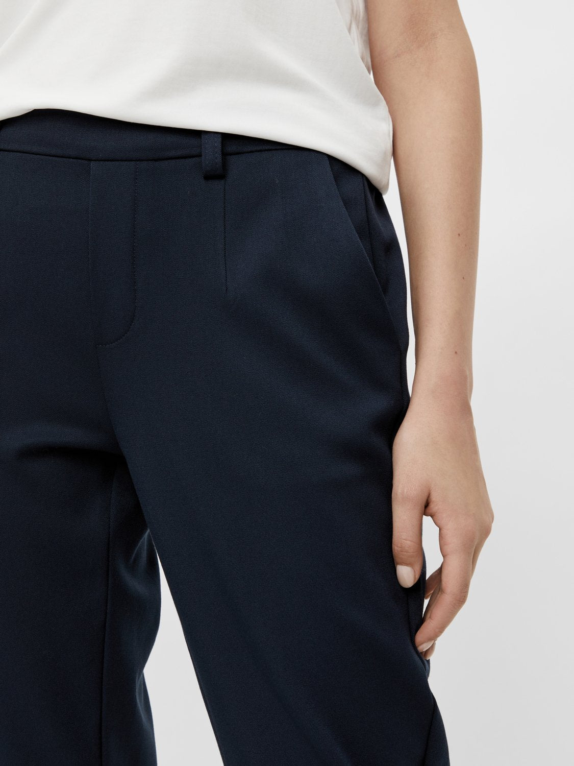 OBJLISA Pants - Sky Captain - VERO MODA & VILA Bergvik